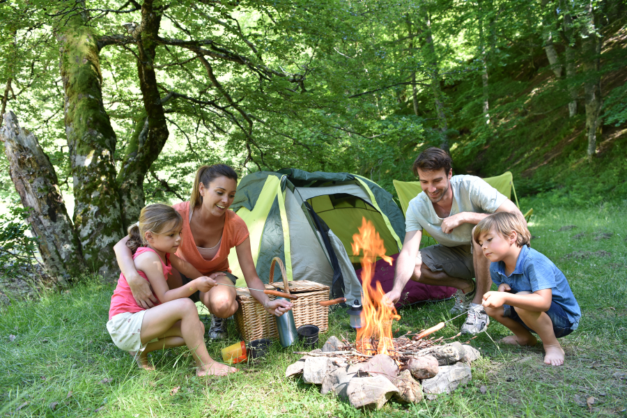 famille camping 3 etoiles dans les Alpes de Haute Provence