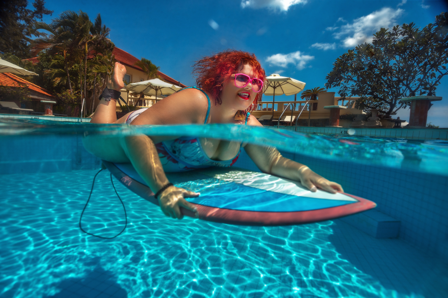 piscine camping Dordogne 3 étoiles 